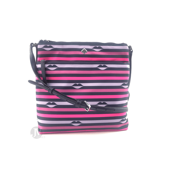 Kate Spade (WKRU6612) Jae Nylon Flat Crossbody Hand Bag