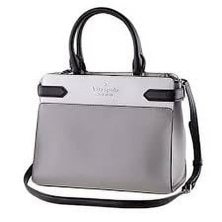 Kate Spade Bags | Kate Spade Staci Medium Satchel Bag | Color: Gold/White | Size: Os | Fashionkey_'s Closet