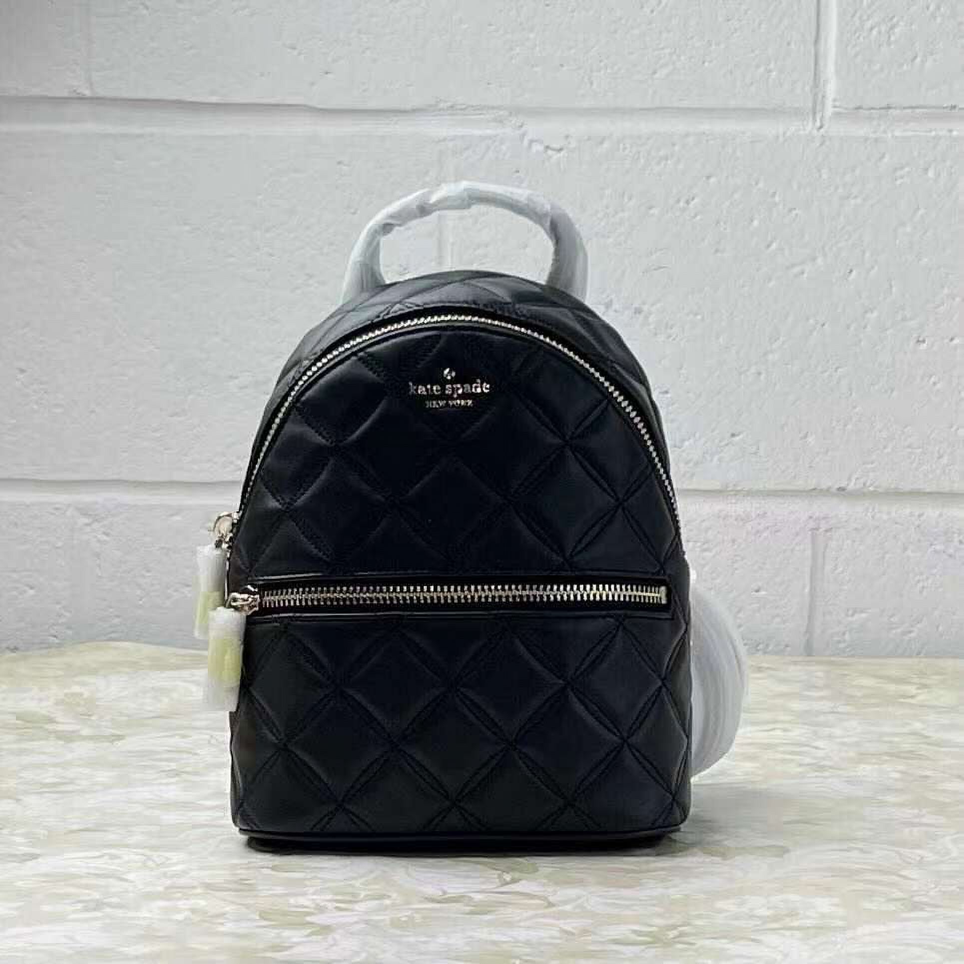 Kate Spade WKRU7075 natalia mini convertible backpack in black - image 1 of 5
