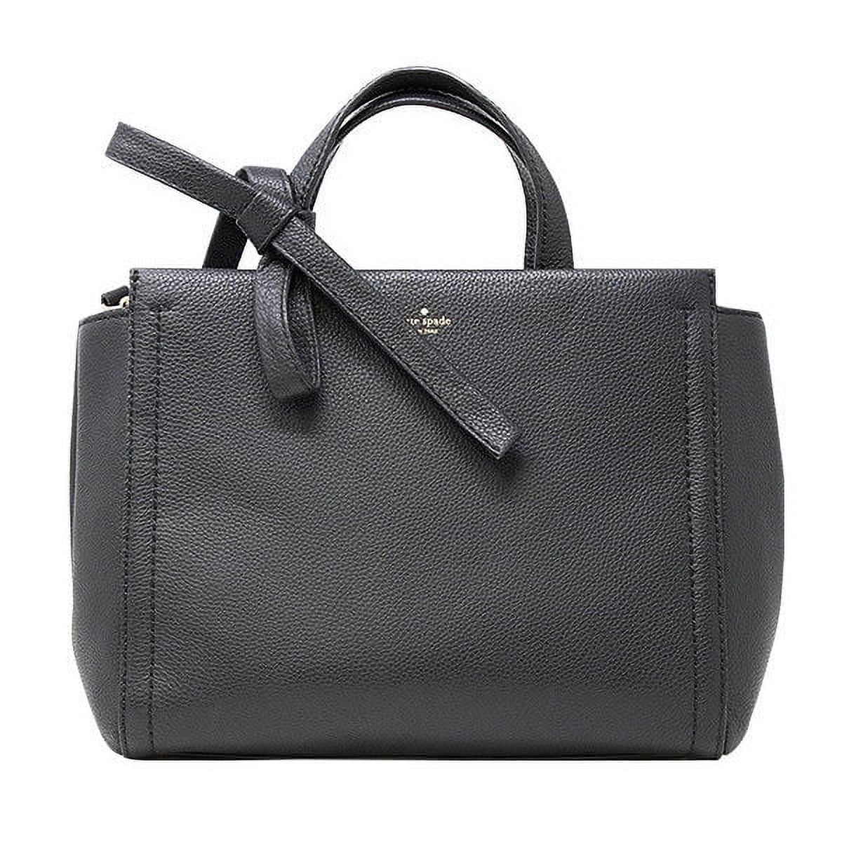 Kate Spade Wkru5161 Cordelia Lowell Lane Black Leather Bag Handbag Walmart