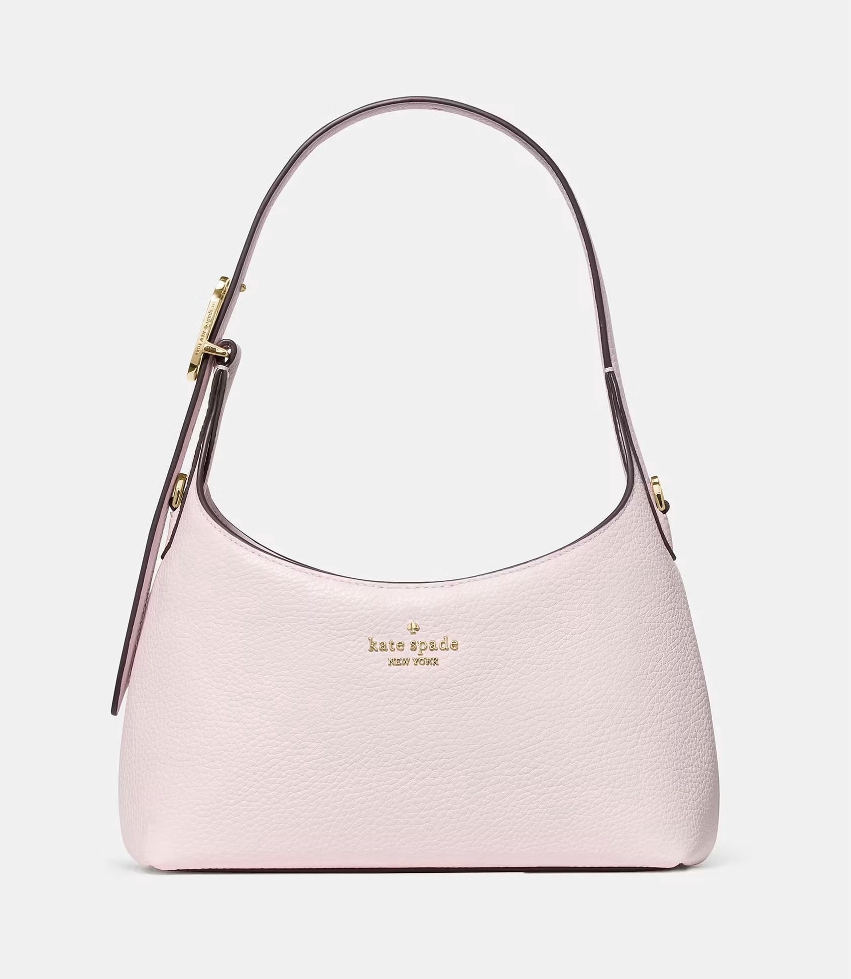 Kate Spade Women's 454 Mini Crossbody Bag in Pebbled Leather Shimmer Pink