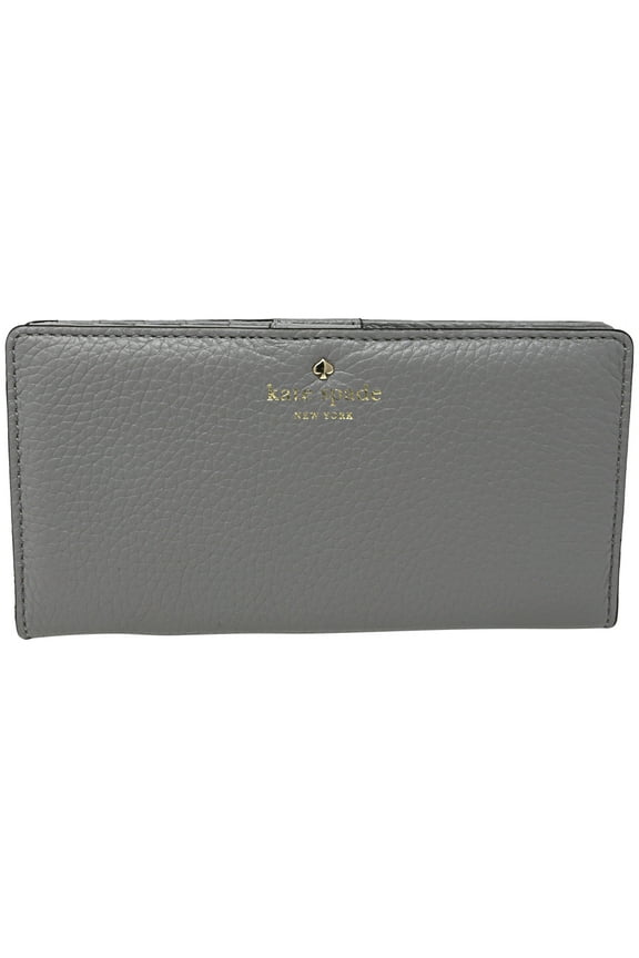 Kate Spade Women's Cobble Hill Stacy Leather Wallet Baguette - City Fog
