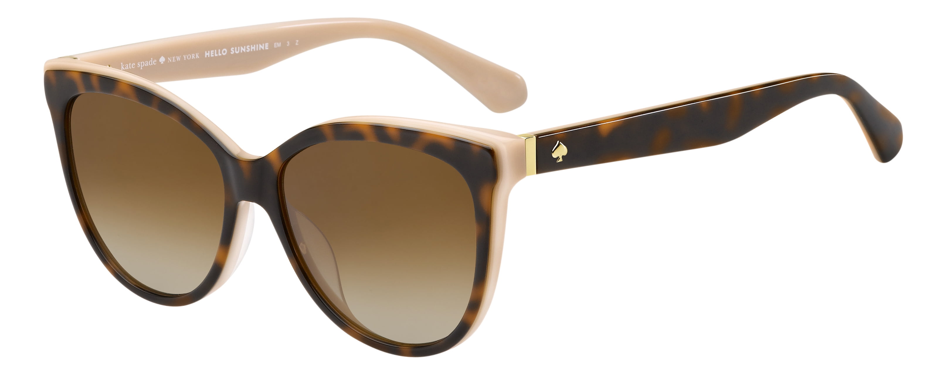 Kate Spade New York Kate Spade Women's Daesha/S Sunglasses w/ Case, Havana Pink