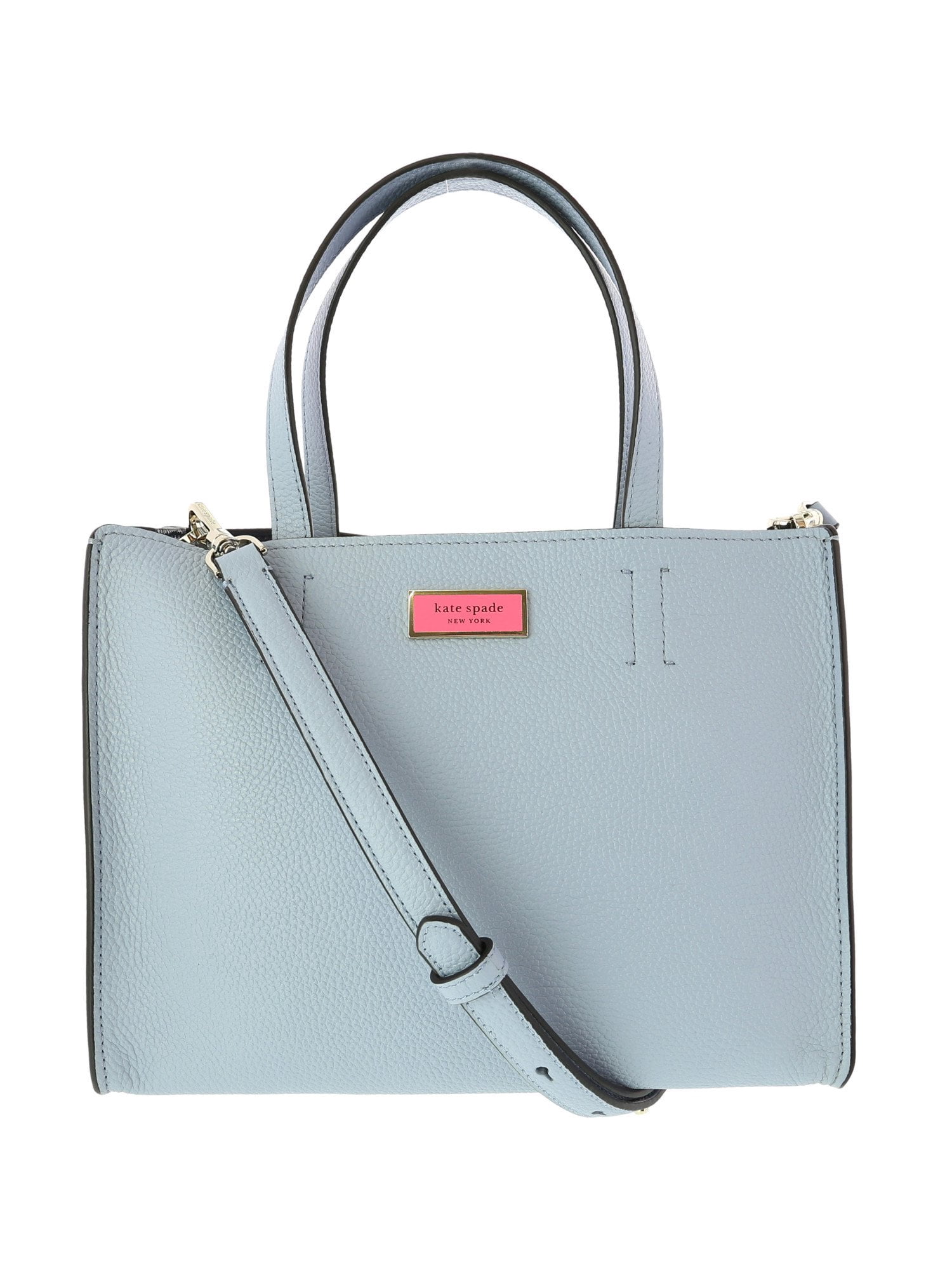 Kate Spade Women's Medium Sam Satchel Leather Shoulder Bag - Horizon Blue