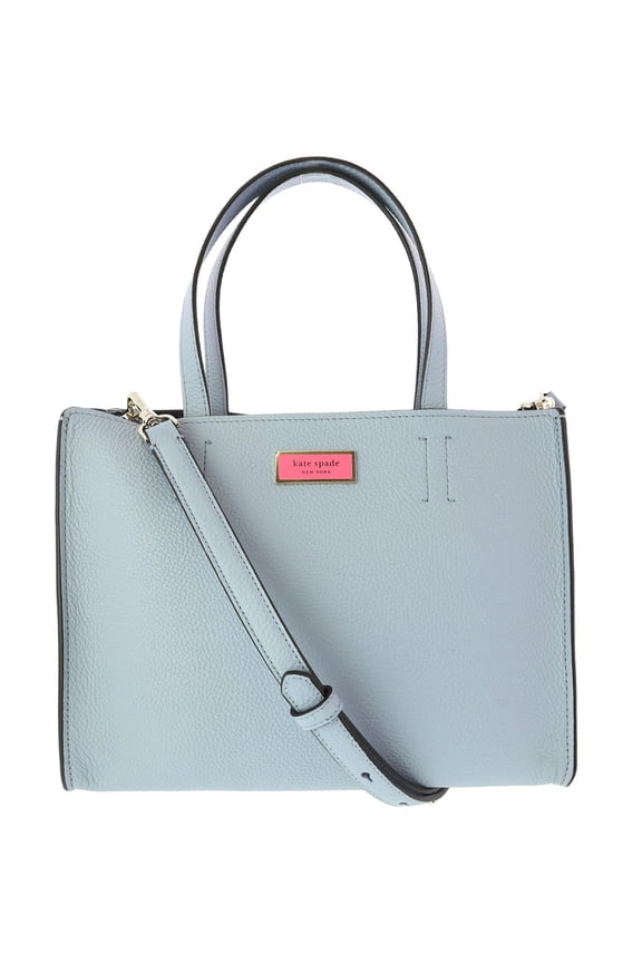 Kate Spade Women's Medium Sam Satchel Leather Shoulder Bag - Horizon Blue