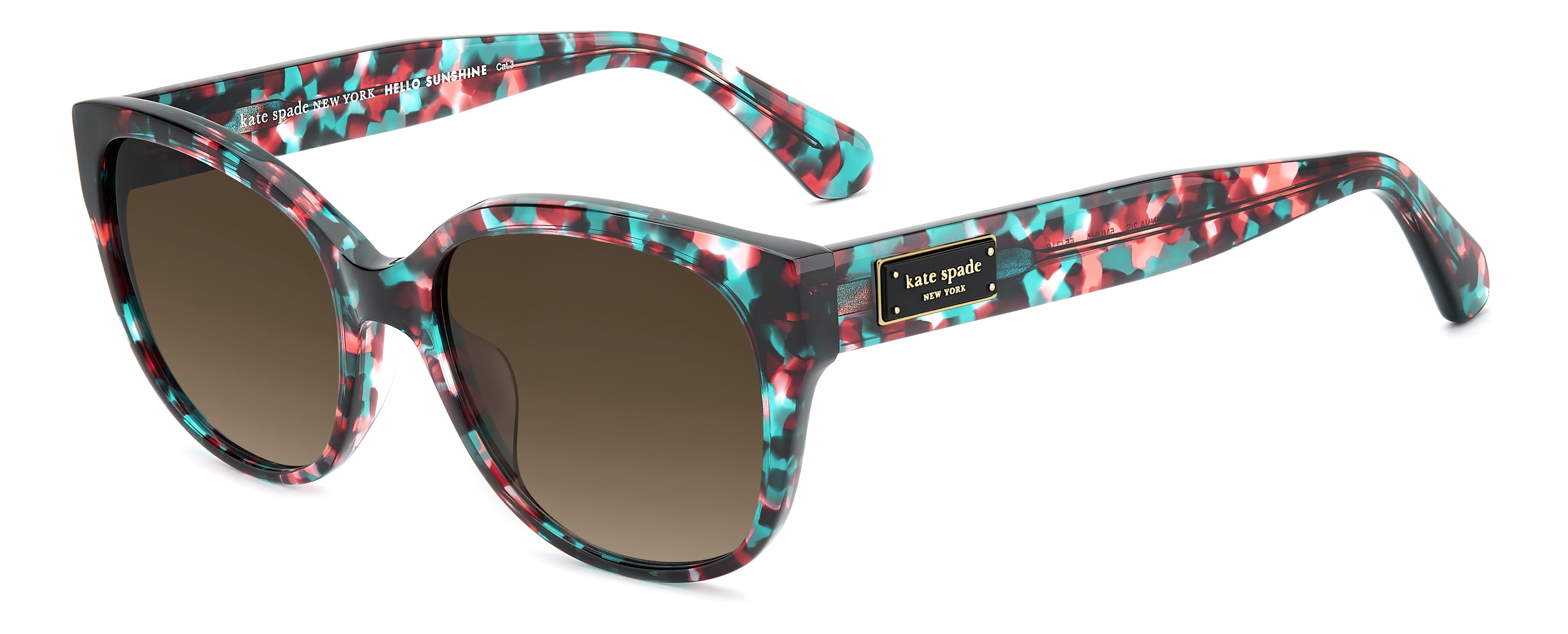 Kate Spade New York Kate Spade Women's Ninna 2/S Sunglasses w/ Case, Havana Multicolor