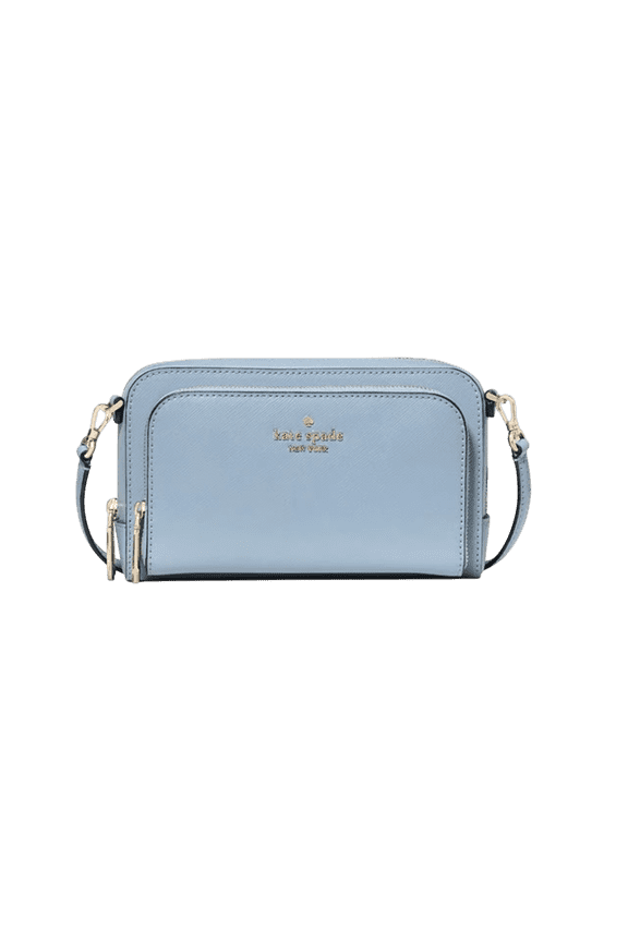 Kate Spade Women's Staci Mini Crossbody Bag in Saffiano PVC Black