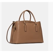 Kate Spade Womens Thompson Street Satchel Bag in Pebbled Leather Tuscan Brown