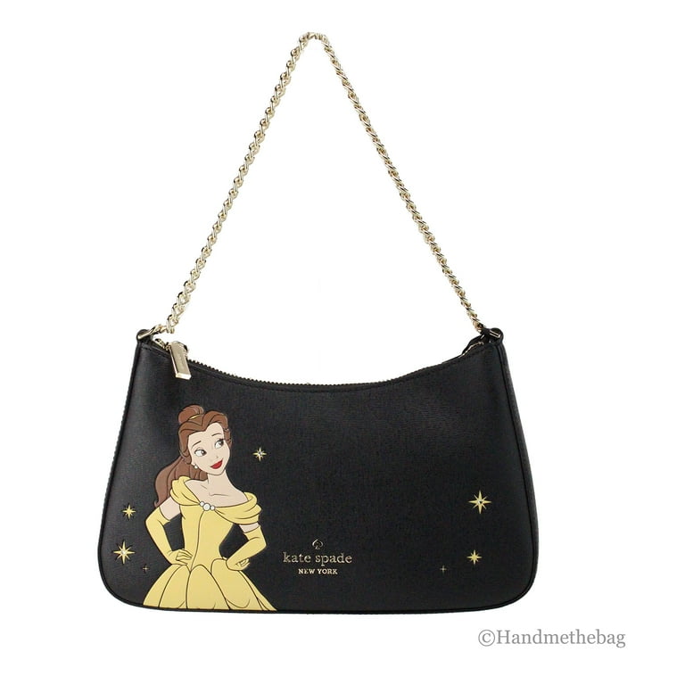 Kate Spade Disney Belle Beauty The Beast Leather Convertible Crossbody Bag Walmart