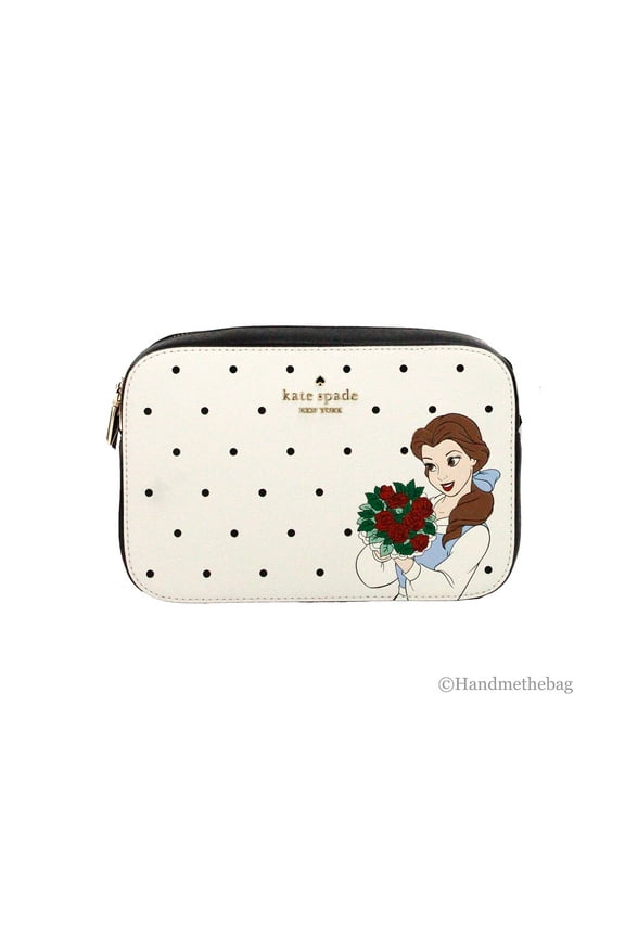Kate Spade Disney Beauty and the Beast Mini Camera Crossbody Bag Purse