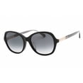 thumbnail image 1 of Kate Spade YAEL/F/S 0807 9O Women's Black Plastic Frame Sunglasses, 1 of 2