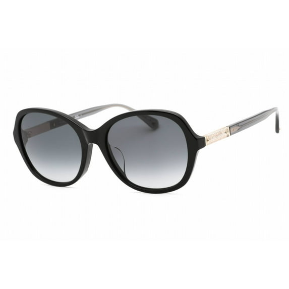 Kate Spade YAEL/F/S 0807 9O Women's Black Plastic Frame Sunglasses