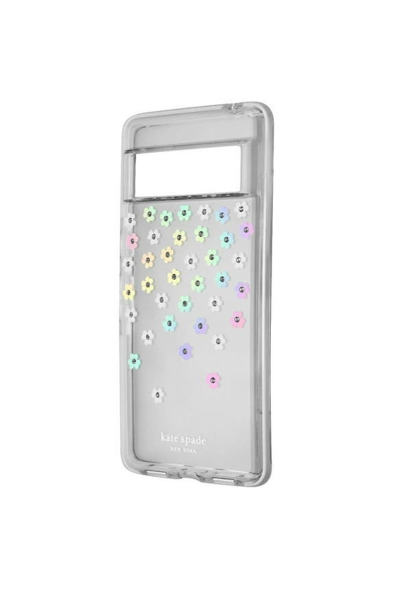 Kate Spade York Defensive Hardshell Case for Pixel 7 Pro - Scattered Flowers