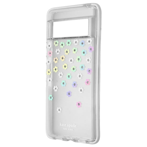 Kate Spade York Defensive Hardshell Case for Pixel 7 - Scattered Flowers