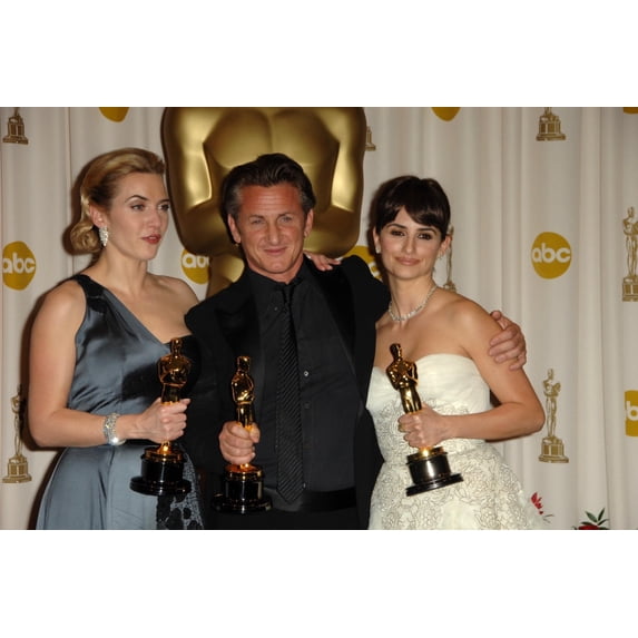 Kate Winslet Winner Best Actress For The Reader Sean Penn Winner Best Actor For Milk Penelope Cruz Winner Best