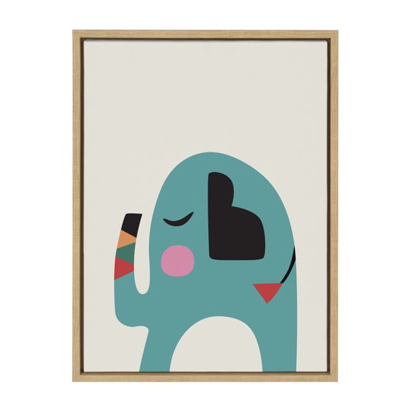 Kate and Laurel Animals & Insects Framed Canvas Art Print, 18" x 24"