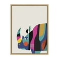 thumbnail image 1 of Kate and Laurel Animals & Insects Framed Canvas Art Print, 18" x 24", 1 of 7