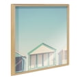 thumbnail image 1 of Kate and Laurel Blake Hang Loose Framed Printed Acrylic Wall Art by Laura Evans, 24x24 Natural, Coastal Decor for Wall, 1 of 6