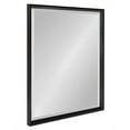 thumbnail image 1 of Kate and Laurel Calter Modern Decorative Framed Beveled Wall Mirror, 23.5x29.5 Black, 1 of 4