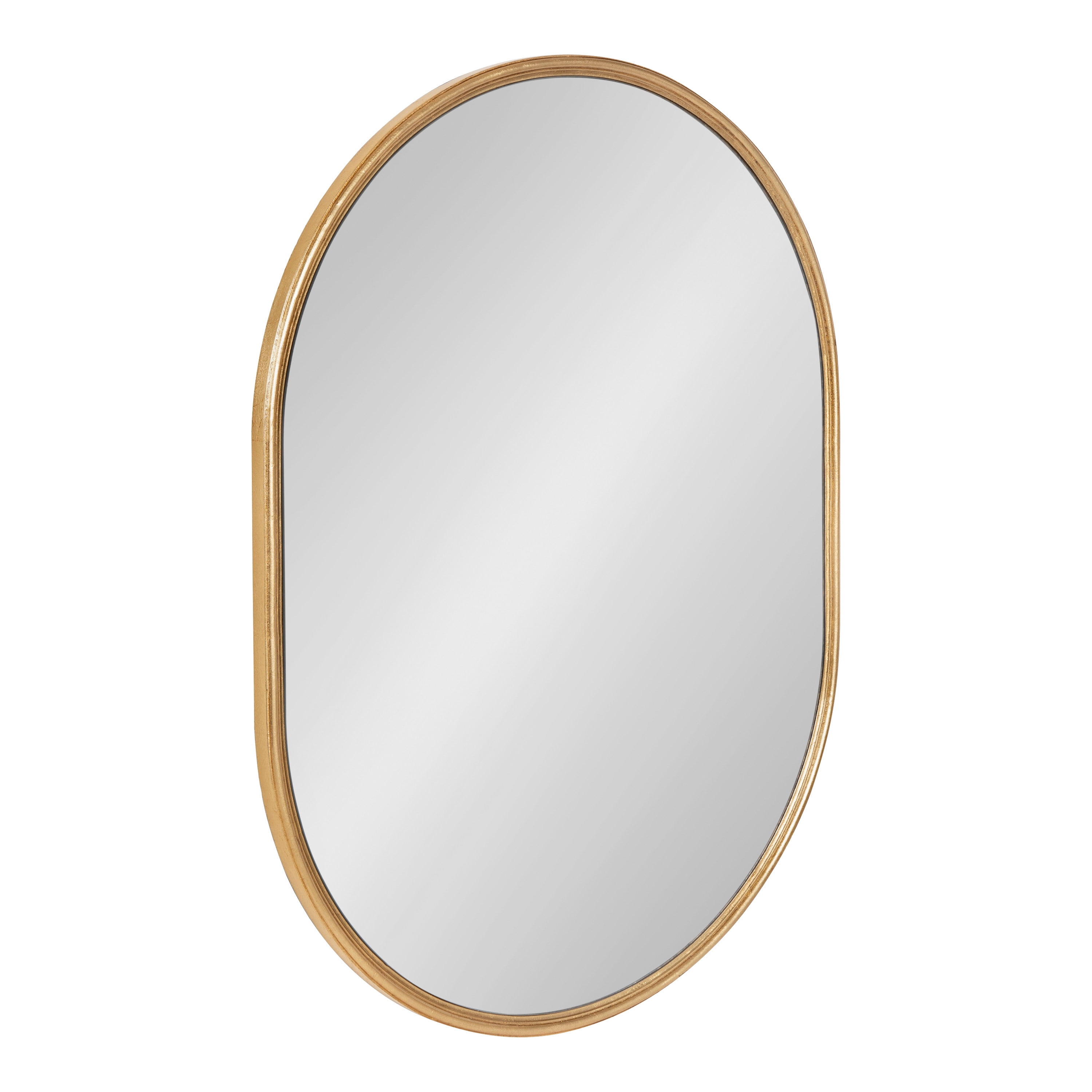 Kate and Laurel Caskill Mid-Century Oval Mirror, 18