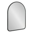 thumbnail image 1 of Kate and Laurel Caskill Midcentury Arched Wall Mirror, 18 x 24, Black, Decorative Modern Mirror for Wall Display, 1 of 8