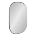 thumbnail image 1 of Kate and Laurel Caskill Modern Capsule Wall Mirror, 24 x 36, Silver, Decorative Mirror for Wall, 1 of 7