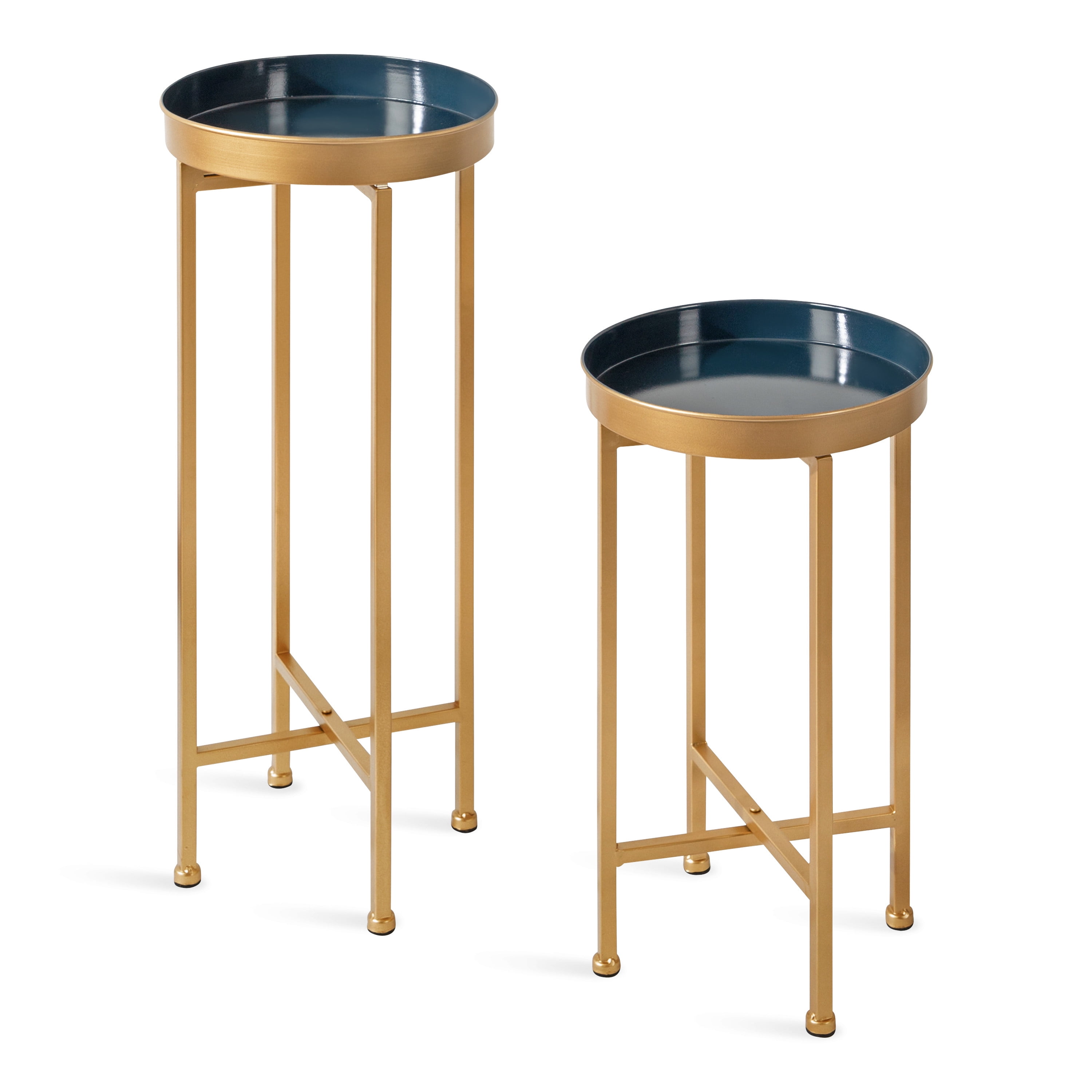 Kate and laurel celia round metal side table discount