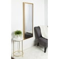 thumbnail image 1 of Kate and Laurel Evans Framed Wall Panel Mirror - 16W x 48H in., 1 of 8