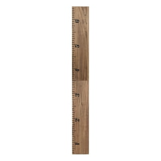 1pc Growth Ruler Wall-Mounted Height Measure Body Height Measurement Height Ruler (Yellow), Size: 210x2.1x0.60cm