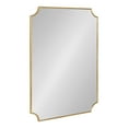 thumbnail image 1 of Kate and Laurel Healey Glam Scalloped Wall Mirror, 22 x 30, Gold, Minimal Scallop Mirror for Classic Traditional Wall Decor, 1 of 8