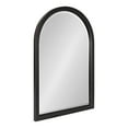 thumbnail image 1 of Kate and Laurel Hogan Wood Framed Arch Mirror, Black 20x30, 1 of 8