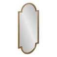 thumbnail image 1 of Kate and Laurel Jovie Modern Panel Wall Mirror, 20 x 42, Gold, Glam Decorative Mirror for Wall, 1 of 9