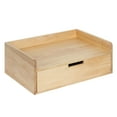 thumbnail image 1 of Kate and Laurel Kitt Modern Floating Wall Shelf, 18 x 6.5 x 12, Natural, Wood Shelf For Storage and Display, 1 of 7