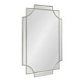 thumbnail image 1 of Kate and Laurel Minuette Glam Wall Mirror, 24 x 36, Silver, Elegant Traditional Home Decor With A Boho Charm, 1 of 8