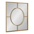 thumbnail image 1 of Kate and Laurel Modern Square Ansonia Accent Mirror, 30" x 30", Gold, 1 of 6