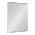 thumbnail image 1 of Kate and Laurel Rhodes Large Framed Decorative Rectangle Wall Mirror, 22.75x28.75 Chrome Silver, 1 of 5