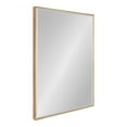 thumbnail image 1 of Kate and Laurel Rhodes Large Framed Decorative Rectangle Wall Mirror, 24.75x36.75 Gold, 1 of 6