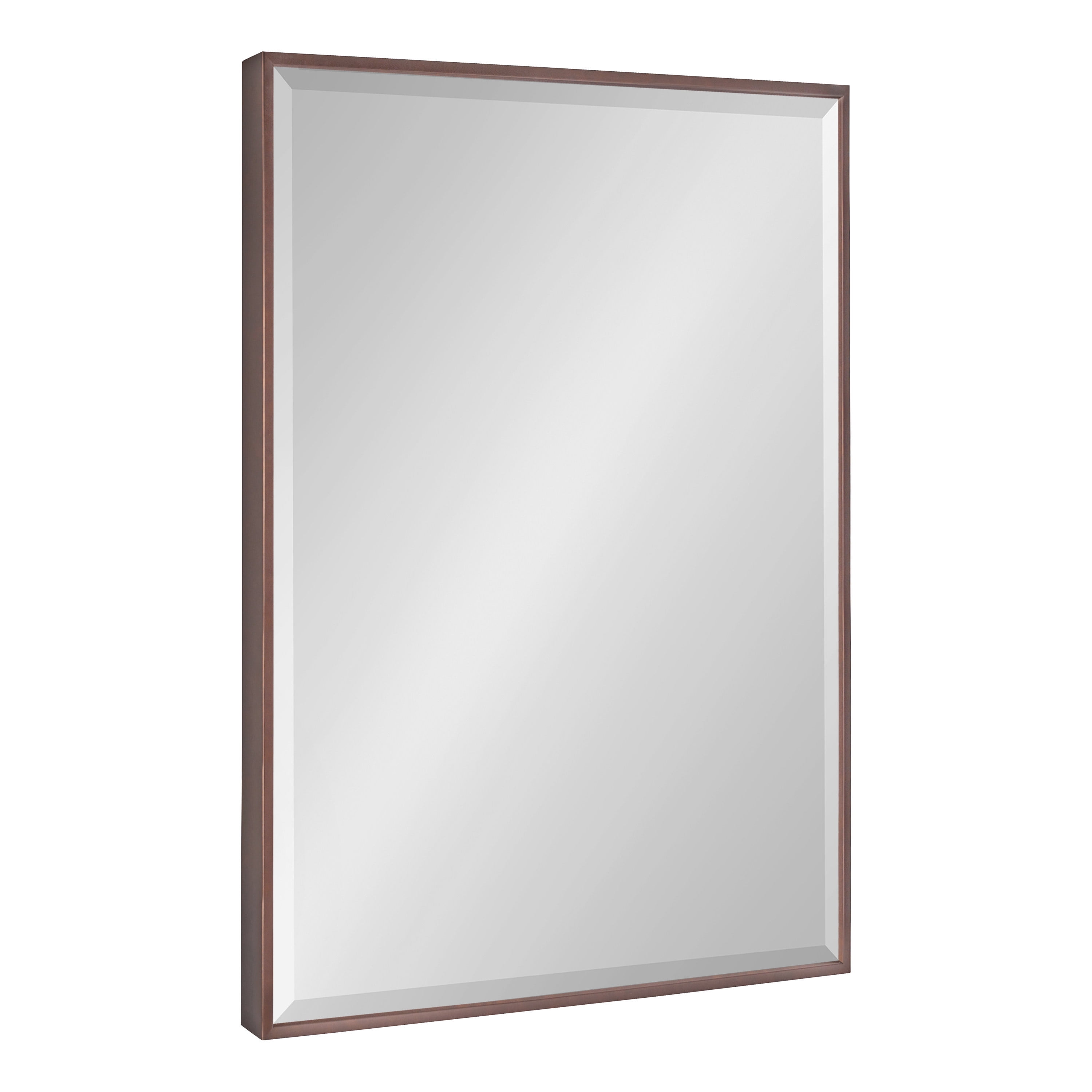 Bronze Framed Full Length Rectangular Wall Mirror