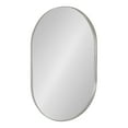 thumbnail image 1 of Kate and Laurel Rollo Capsule Framed Wall Mirror, Silver 20x30, 1 of 9