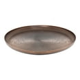 thumbnail image 1 of Kate and Laurel Stovring Round Metal Tray, Bronze 16" Diameter, 1 of 8