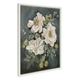 thumbnail image 1 of Kate and Laurel Sylvie Day 24 Framed Canvas Wall Art by Annie Quigley, 18x24 White, Soft Botanical Flower Bouquet Art for Wall Home Decor, 1 of 7