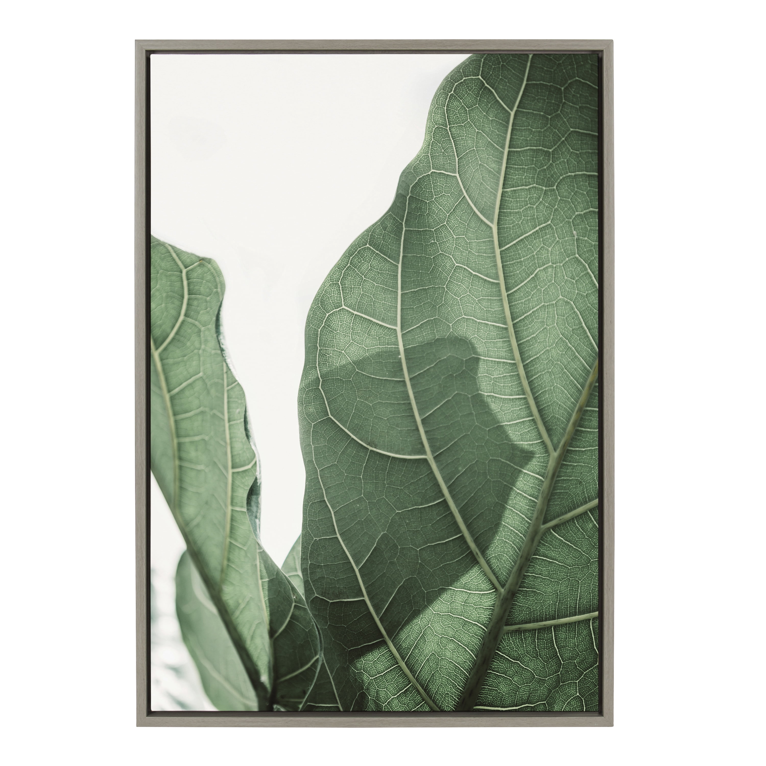 Kate and Laurel Sylvie Fiddly Framed Canvas Wall Art by Alicia Abla ...