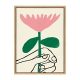 Free Shipping! Kate and Laurel Sylvie For You Framed Canvas Wall Art by Marcello Velho 18x24 ...