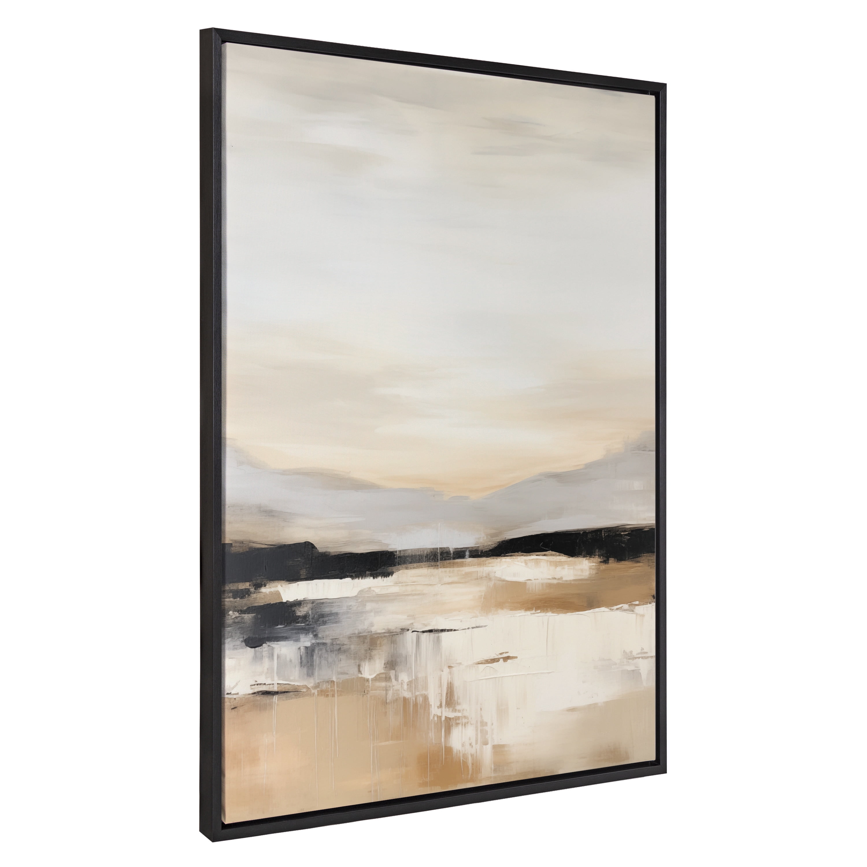 Kate and Laurel Sylvie Peaceful Landscape III Framed Canvas Wall Art by ...