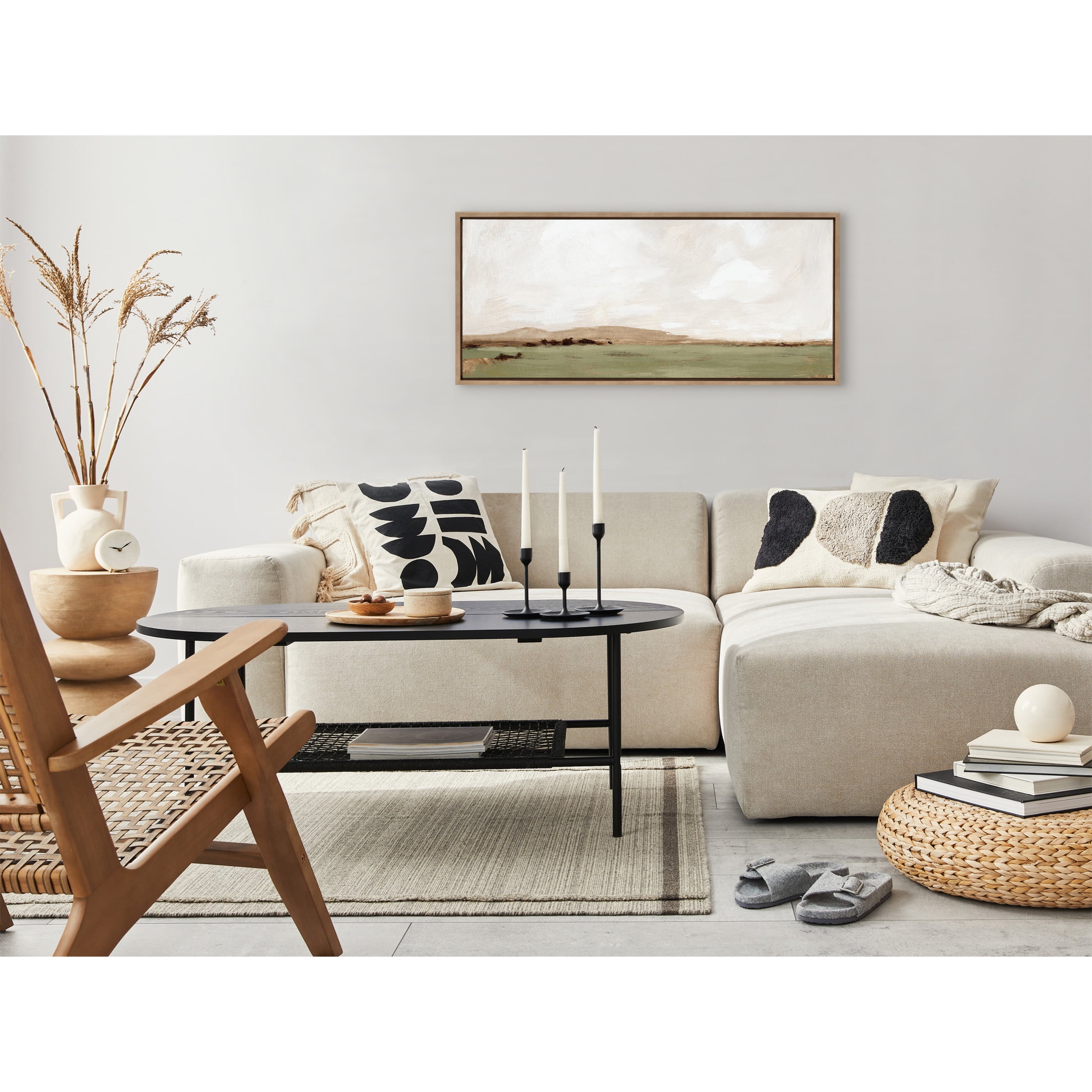 Kate and Laurel Sylvie Rest No 2 Framed Canvas Wall Art by Mackenzie ...