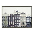 thumbnail image 1 of Kate and Laurel Sylvie Townhouses Framed Canvas Art Print, 23" x 33", byCaroline Mint, 1 of 7