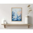thumbnail image 1 of Kate and Laurel  Underwater Ocean Landscape Framed Wall Art by The Creative Bunch Studio, 12x16 Natural, Tropical Coral Reef Art for Wall, 1 of 7