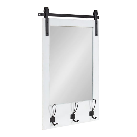 Kate and Laurel Wall Mirror, White