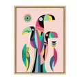 thumbnail image 1 of Kate and Laurel Words, Black Framed Canvas Art Print, 18x24, 1 of 7