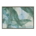 thumbnail image 1 of Kate and Laurel x Mentoring Positives Collaboration The Looking Glass Framed Wall Art, 23x33 Gray, Green and Blue Neutral Abstract Art Wall Décor, 1 of 9